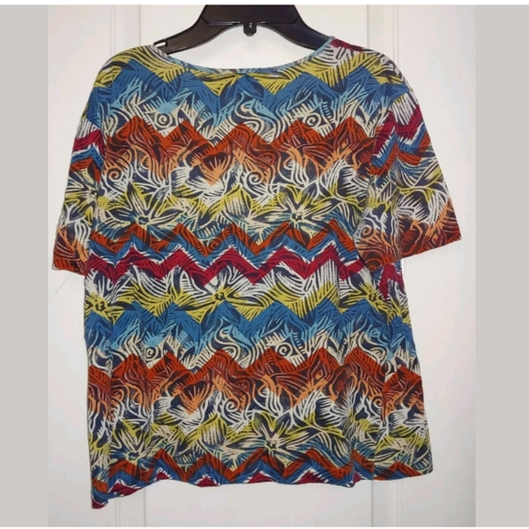 L Missoni Sport Graphic Print Tee Size 44 - Picture 3 of 4